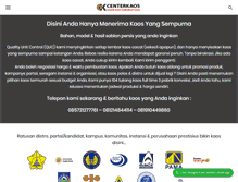 Tablet Screenshot of centerkaos.com